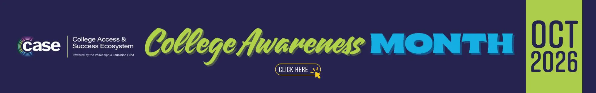 Click here to learn more about College Awareness Month