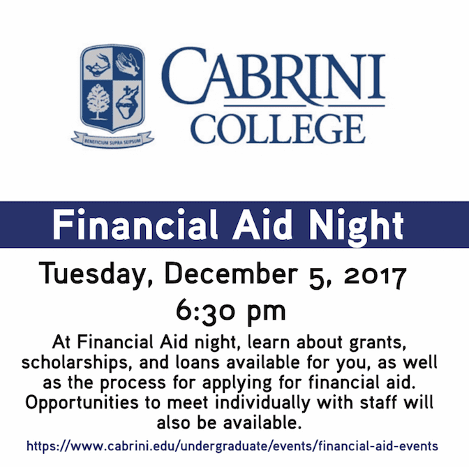 Cabrini college application essay
